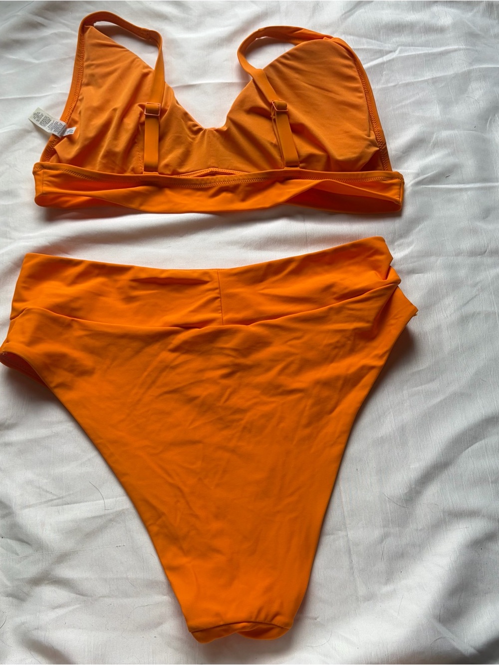 Aerie orange high waisted bikini size XL - Picture 2 of 3